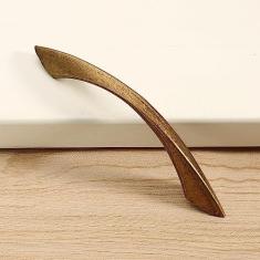 Imagem de KNOKLOCK Pacote com 10 puxadores de armário de cozinha de latão antigo puxadores de gaveta de ferragens de armário de cozinha retrô vintage para armário de cozinha para armário de armário de armário