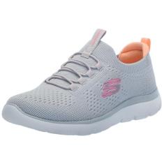 Imagem de Skechers Tênis Summits feminino, Cinza/Multi = Ginásio, 9.5 Wide