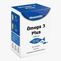 Imagem de Vitaminlife OMEGA 3 PLUS 1000 MG (DHA 400 E EPA 600)