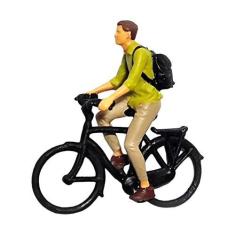 Imagem de Kokiya Miniaturas de ciclistas em escala 1/87 para decoração de mesa
