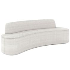 Imagem de Sofá 2 Lugares Para Sala De Estar Living 150cm Koane D06 Bouclê Off White - Mpozenato