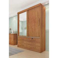 Imagem de Guarda Roupa 2 Portas 6 Gavetas Chicago