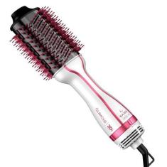 Imagem de Escova Secadora Gama Glamour Pink Brush 3D, 1.200W, Branco/Rosa/Preto