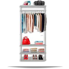 Imagem de Guarda Roupa closet aramado sem portas CLR285 - 1,00m BR