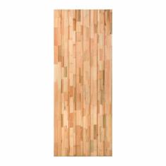 Imagem de Folha de Porta Maciça 210x80cm Eucalipto com Emenda PM26 Mexicana Cruzeiro Portas Marroml