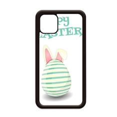 Imagem de Capa Happy Easter Religion Festival Egg Stripe para iPhone 11 Pro Max para Apple Mobile Case