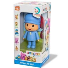 Imagem de Boneco pocoyo em vinil 14CM turma do pocoyo cardoso