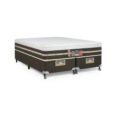Imagem de Cama Box + Colchão Castor King Silver Star Air One Face Tecnopedic 193x203x59cm