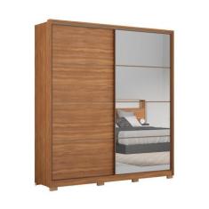 Imagem de Guarda-Roupas Casal 2 Portas De Correr Flex 3 Gavetas E Espelhos Multi