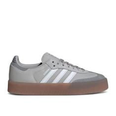 Imagem de adidas Tênis feminino Sambae, Goma cinza e branca, 35