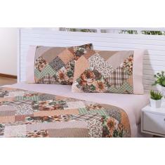 Imagem de Jogo Lençol 4 Peças Cama Viúva 1,88X1,28M Percal Patchwork - Miguel En