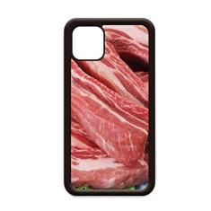 Imagem de Capa para celular Apple Mobile com textura de carne crua para iPhone 11 Pro Max