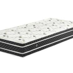 Imagem de Cama Box Baú Solteiro Colchão Molas Ensacadas + Box Suede Vinho 65x88x