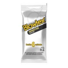 Imagem de Preservativo Blowtex Lubrificado Sensitive - 1 Embalagem Com 6 Unidade