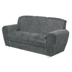 Imagem de Sofá 5010 3 Lugares em Tecido Suede e Encosto Fixo Cinza