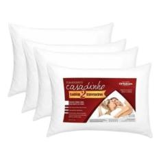 Imagem de Travesseiro Antialérgico Casadinho Ortobom - Kit 4 Unidades