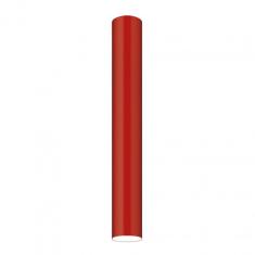 Imagem de Plafon Viena Tubo 60cm Conti Iluminação Vermelho