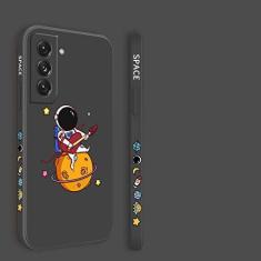 Imagem de Astronaut Phone Case para Samsung Galaxy S21 S20 FE S10 Note 20 10 Ultra Plus A72 A52 A42 A32 A71 A51 A41 A31 A21S Cover, Black1, For A31