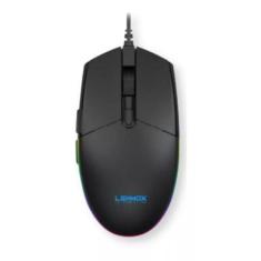 Imagem de Mouse Gamer 2400 Dpi C/6 Botões Gaming Hyper Led Note E Pc - Lehmox