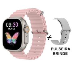 Imagem de Relogio Smartwatch Hw68 Ultra Mini 41mm Series 8 Lançamento 2024 - Wea