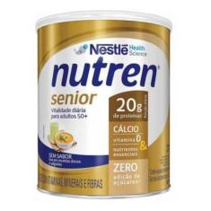 Imagem de Nutren Senior Café Sem Sabor Suplemento Alimentar Lata 370g