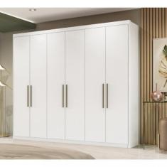 Imagem de Guarda Roupa Casal 6 Portas 3 Gavetas Sumatra Demobile - Demóbile