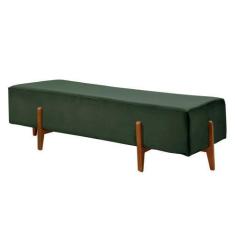 Imagem de Recamier Zurik Luxo Madeira Maciça Castellar Móbile, Veludo Verde