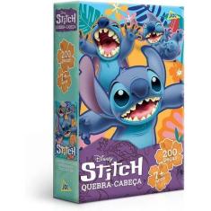 Imagem de Quebra Cabeça 200 Peças Stitch 3179 - Toyster