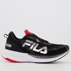 Imagem de Tênis Fila Racer T2 Preto e Prata-Masculino