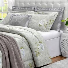 Imagem de Kit Edredom Dupla Face Com Lençol Butterfly Queen 11 Peças - Top Chick