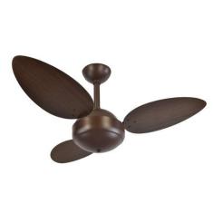 Imagem de Ventilador de Teto Infinity Commerce Colonial Marrom 3 Pás MDF Tb 110V