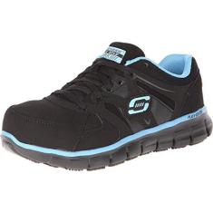 Imagem de Skechers for Work sapato feminino Synergy Sandlot de liga de dedo com cadarço