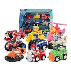 Imagem de Kit 9 Carrinhos Patrulha Canina Fricção Brinquedos Coleção Envio Imedi