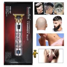 Imagem de Maquina Dragão Para Desenhos Risco Pezinho De Cabelo Aparador De Barba