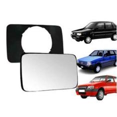 Imagem de Lente Retrovisor Com Base Uno Premio Elba 89-90 Ld Esquerdo