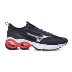 Imagem de TENIS MIZUNO WAVE FRONTIER 14 101026026 PRETO VERMELHO MASCULINO-Masculino