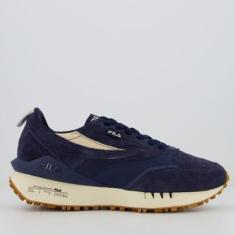 Imagem de Tênis Fila Renno Vintage SE Marinho e Bege-Masculino