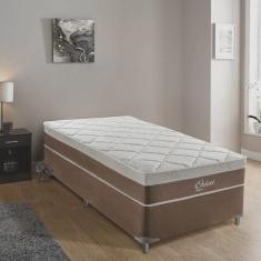 Imagem de Cama Box Solteiro 88x188x58cm Molas Ensacadas Orion Montreal