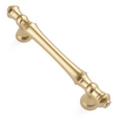 Imagem de Asidrama Pacote com 10 maçanetas de armário de cozinha douradas de 96 mm, puxadores de armário de cozinha para puxadores de gaveta de armário