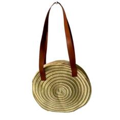 Imagem de Bolsa de Palha Feminina Redonda Victtoria Voice