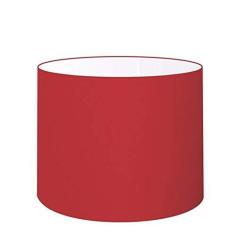 Imagem de Cúpula Abajur Cilíndrica Cp-8022 Ø45x30cm Bordô