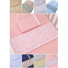 Imagem de Jogo De Lençol 3 Peças  Ponto Palito Tecido  99% Algodão  Toque Macio