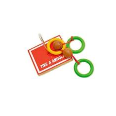 Imagem de Desafio Tire A Argola Brinquedo Educativo E Divertido Em Mdf - Maninho