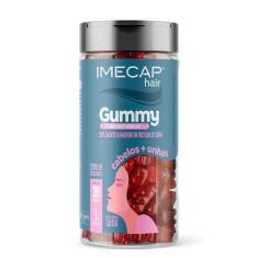 Imagem de Imecap Hair Gummy Suplemento Vitamínico Para Cabelos E Unhas Com 30 Go