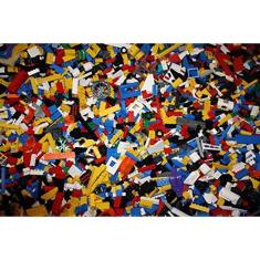 Imagem de Lego Tijolos e Peças - 1 Lb - 200+ Peças