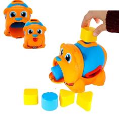 Imagem de Cachorro Didático Brinquedo Encaixar As Peças Interativo