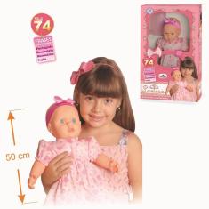 Imagem de Boneca Larissa Fala 74 Frases Menina - Adijomar Brinquedos