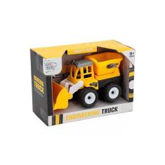 Imagem de Brinquedo Caminhão Escavadeira Baú De Plástico Fricção 15cm - Cute Toy