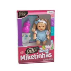 Imagem de Boneca Little Miketinhas Com Acessórios - Miketa 1352