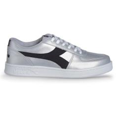 Imagem de TENIS FEMININO DIADORA PLAYMAKER METAL PRATA PRATA/PRETO 44 Diadora-Feminino